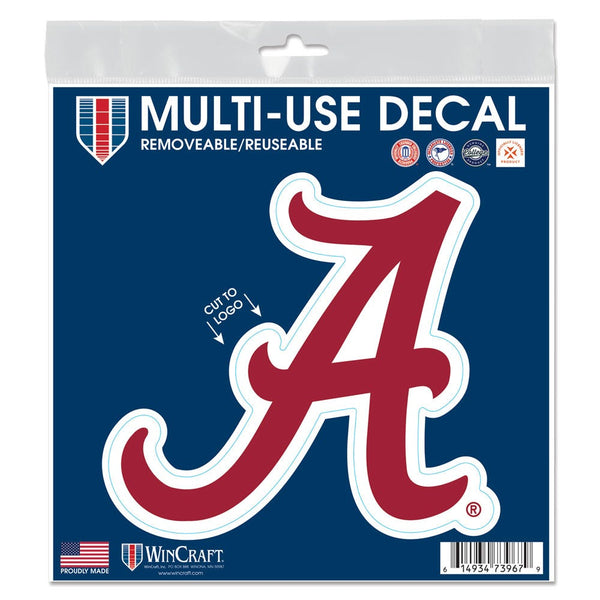 Alabama Crimson Tide All Surface Decal 6" x 6"