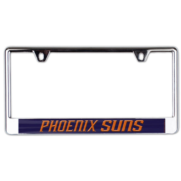 Phoenix Suns Lic Plate Frame B/O Printed