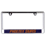 Phoenix Suns GLITTER Lic Plate Frame B/O Printed
