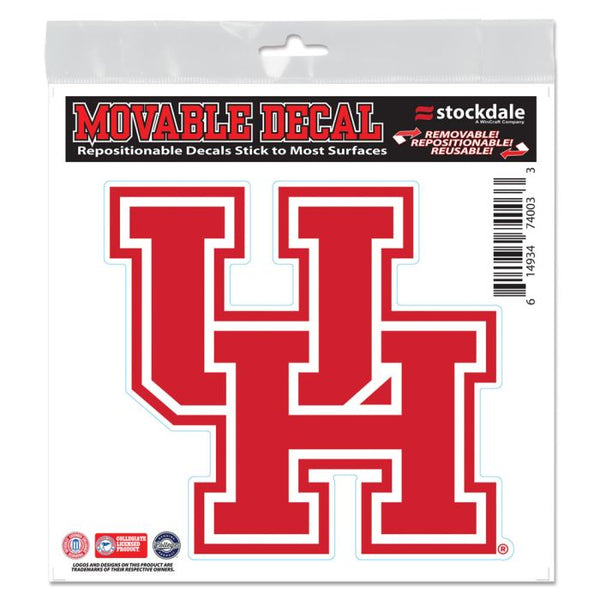 Wholesale-Houston Cougars All Surface Decal 6" x 6"