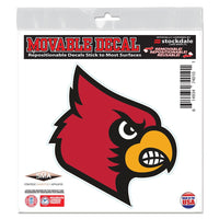Louisville Cardinals All Surface Decal 6" x 6"