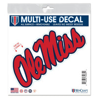 Wholesale-Ole Miss Rebels All Surface Decal 6" x 6"