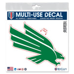 North Texas Mean Green All Surface Decal 6" x 6"