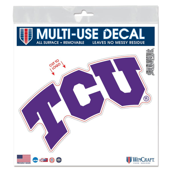 TCU Horned Frogs All Surface Decal 6" x 6"