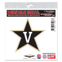 Wholesale-Vanderbilt Commodores All Surface Decal 6" x 6"