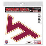 Wholesale-Virginia Tech Hokies All Surface Decal 6" x 6"