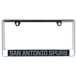 San Antonio Spurs Lic Plate Frame B/O Printed