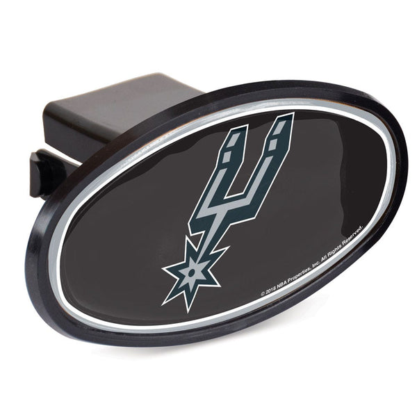 San Antonio Spurs Oval 2" Hitch Receiver