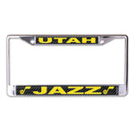 Utah Jazz Lic Plt Frame S/L Printed