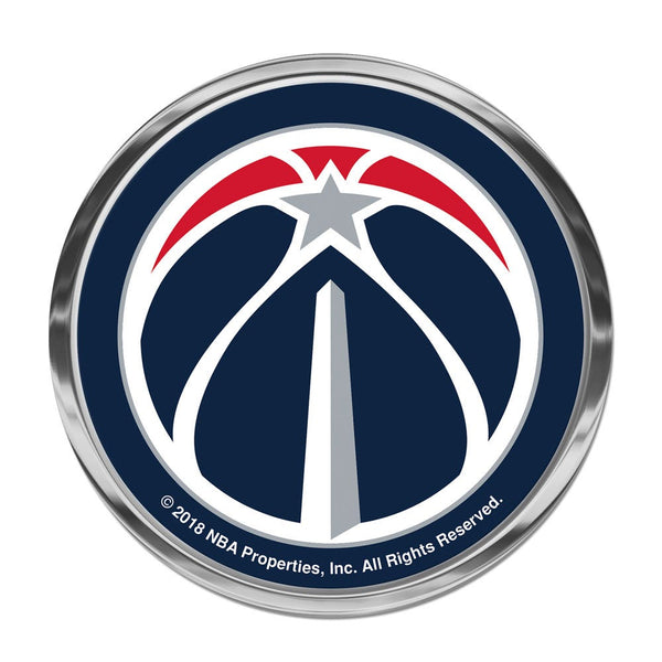 Washington Wizards Chrome Metal Domed Emblem