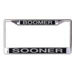 Wholesale-Oklahoma Sooners Lic Plt Frame S/L Printed