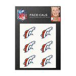Denver Broncos Face Cals