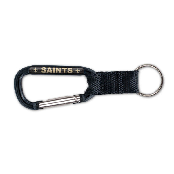 New Orleans Saints Carabiner Key Chain