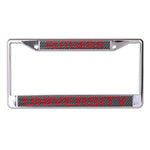 Wholesale-Rutgers Scarlet Knights CARBON Lic Plt Frame S/L Printed