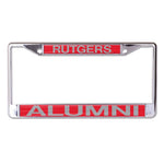 Wholesale-Rutgers Scarlet Knights Lic Plt Frame S/L Printed