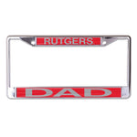 Wholesale-Rutgers Scarlet Knights Lic Plt Frame S/L Printed