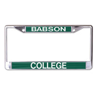 Wholesale-Babson Beavers Lic Plt Frame S/L Printed