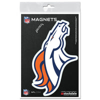 Denver Broncos Outdoor Magnets 3" x 5"