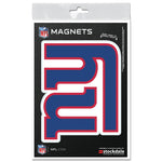 New York Giants Outdoor Magnets 3" x 5"