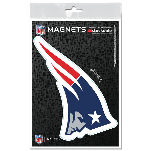 New England Patriots Outdoor Magnets 3" x 5"