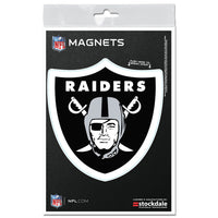 Las Vegas Raiders Outdoor Magnets 3" x 5"
