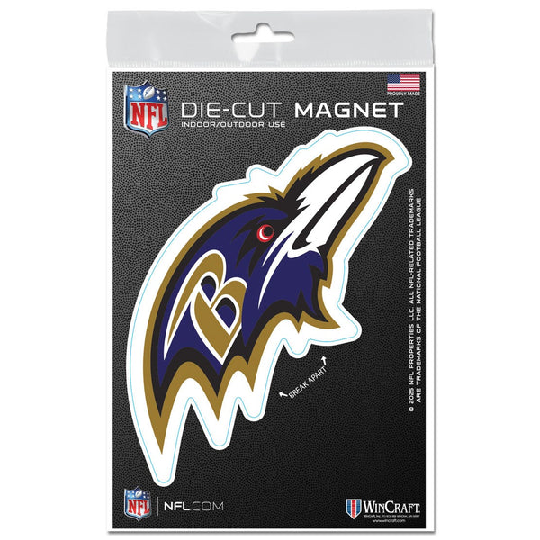 Baltimore Ravens Outdoor Magnets 3" x 5"