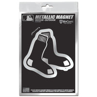 Boston Red Sox Metallic Magnets 3" x 5"