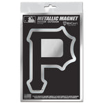 Pittsburgh Pirates Metallic Magnets 3" x 5"