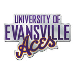 Evansville Purple Aces Acrylic Auto Emblem