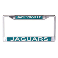Jacksonville Jaguars Lic Plt Frame S/L Printed