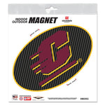 Wholesale-Central Michigan Chippewas CARBON Outdoor Magnets 6" x 6"