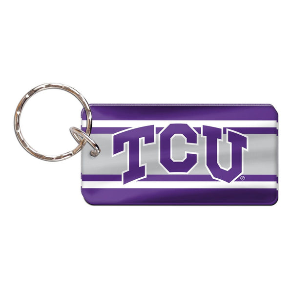 TCU Horned Frogs Keychain Rectangle