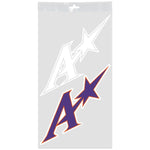 Wholesale-Evansville Purple Aces Window Decals 4" x 7"