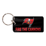 Tampa Bay Buccaneers Keychain Rectangle