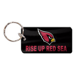 Arizona Cardinals Keychain Rectangle