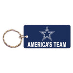 Dallas Cowboys Keychain Rectangle
