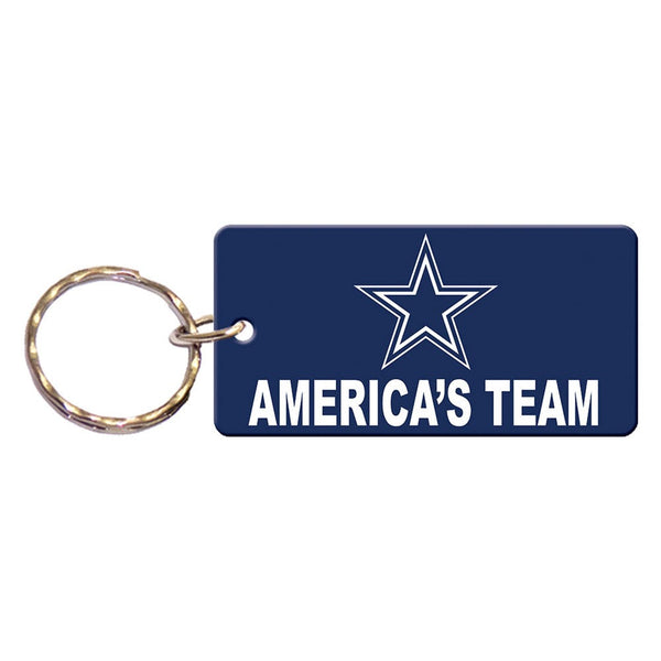 Dallas Cowboys Keychain Rectangle