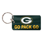 Green Bay Packers Keychain Rectangle