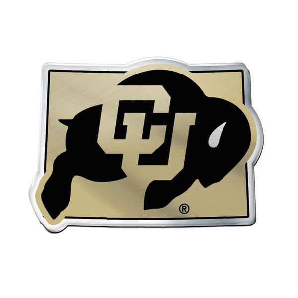 Wholesale-Colorado Buffaloes STATE Acrylic Auto Emblem