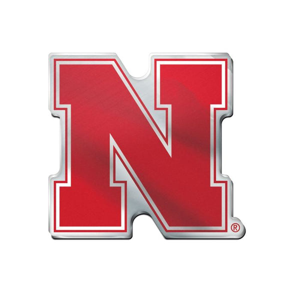 Wholesale-Nebraska Cornhuskers Acrylic Auto Emblem