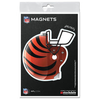 Cincinnati Bengals HELMET Outdoor Magnets 3" x 5"