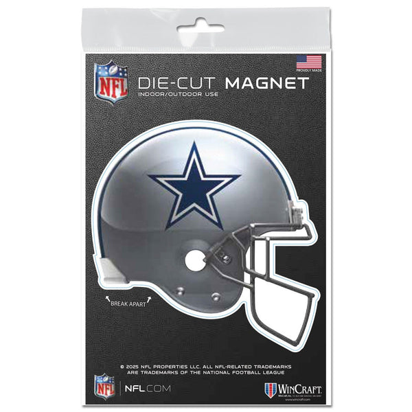 Dallas Cowboys HELMET Outdoor Magnets 3" x 5"