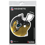 Jacksonville Jaguars HELMET Outdoor Magnets 3" x 5"