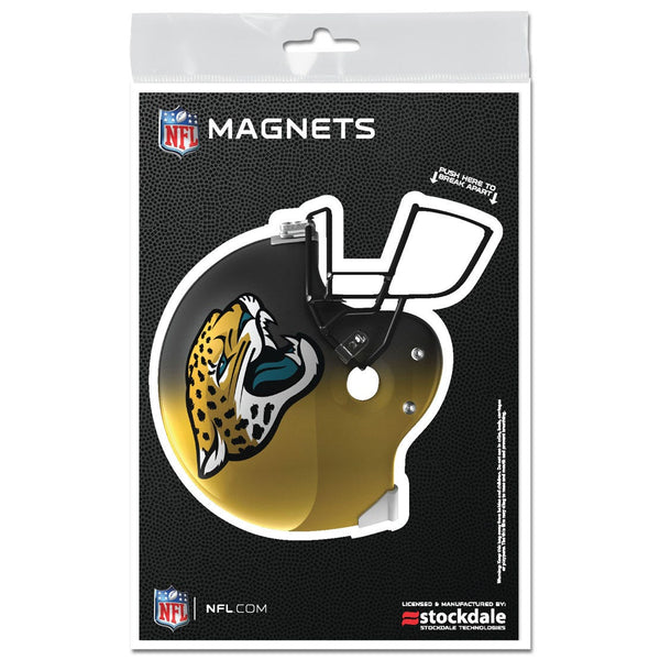 Jacksonville Jaguars HELMET Outdoor Magnets 3" x 5"