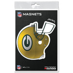 Green Bay Packers HELMET Outdoor Magnets 3" x 5"