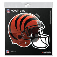 Cincinnati Bengals HELMET Outdoor Magnets 6" x 6"