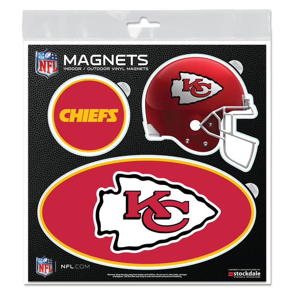 Kansas City Chiefs Outdoor Magnets 6" x 6"