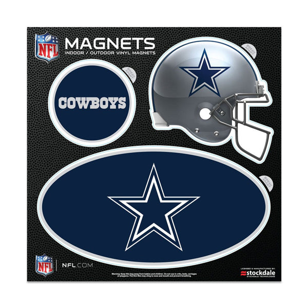 Dallas Cowboys Outdoor Magnets 6" x 6"
