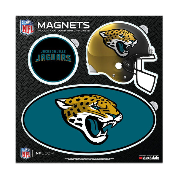 Jacksonville Jaguars Outdoor Magnets 6" x 6"