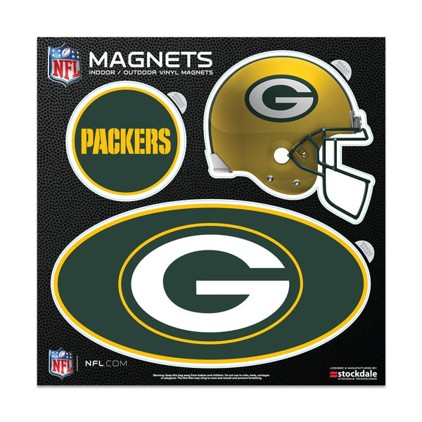 Green Bay Packers Outdoor Magnets 6" x 6"